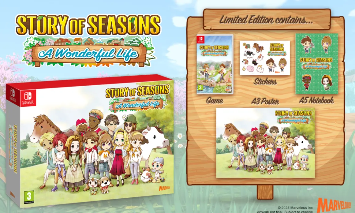 Story of Seasons: A Wonderful Life Edition Limitée Nintendo SWITCH^MARVELOUS Store