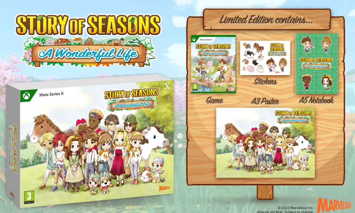 Story of Seasons: A Wonderful Life Edition Limitée Xbox Series X^MARVELOUS New