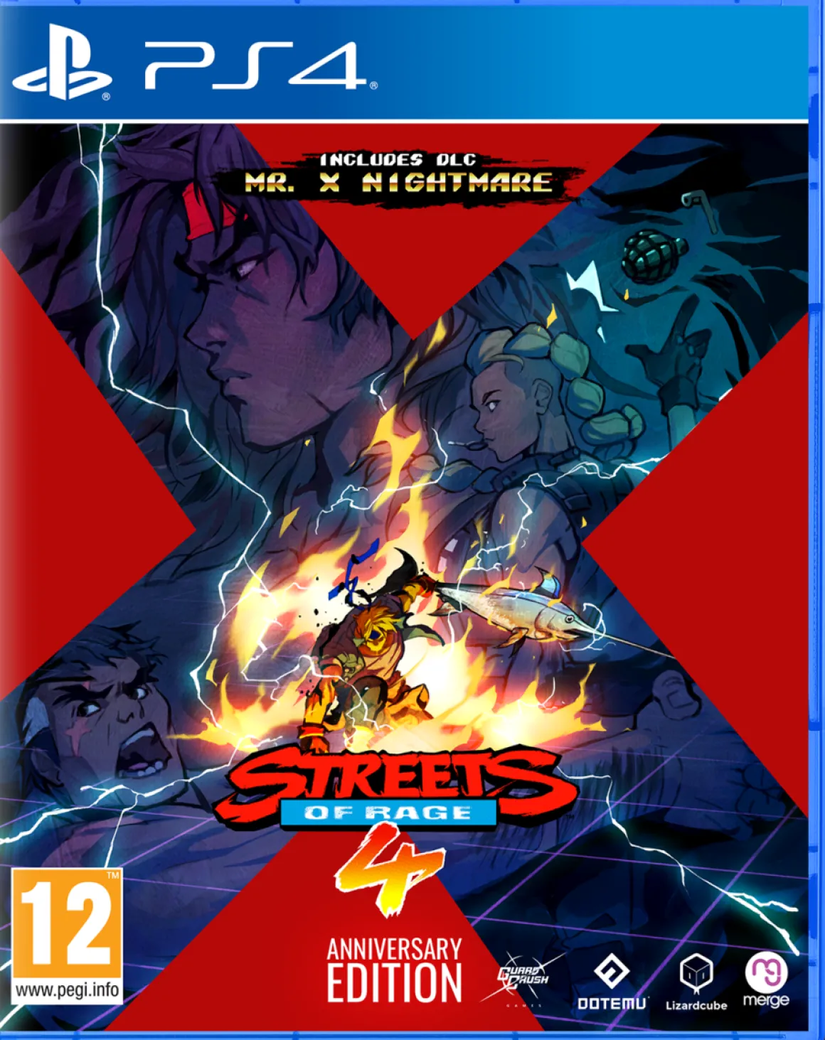 Streets of Rage 4 Anniversary Edition PS4^MERGE Best