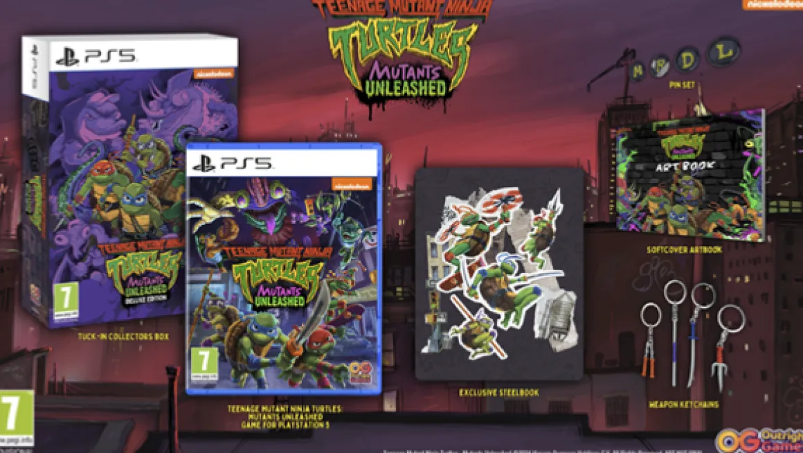 Teenage Mutant Ninja Turtles Mutants Unleashed Deluxe Edition PS5^Outright Games Outlet