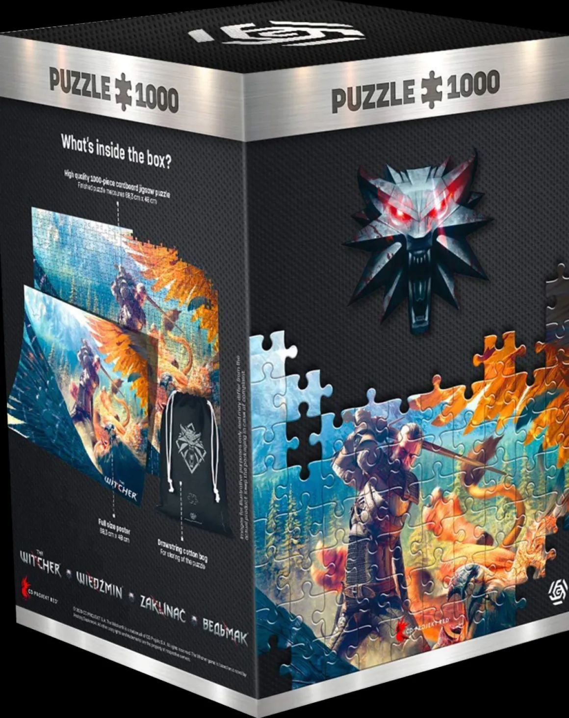 The Witcher: Griffin Fight Puzzle 1000 pièces^CENEGA Cheap