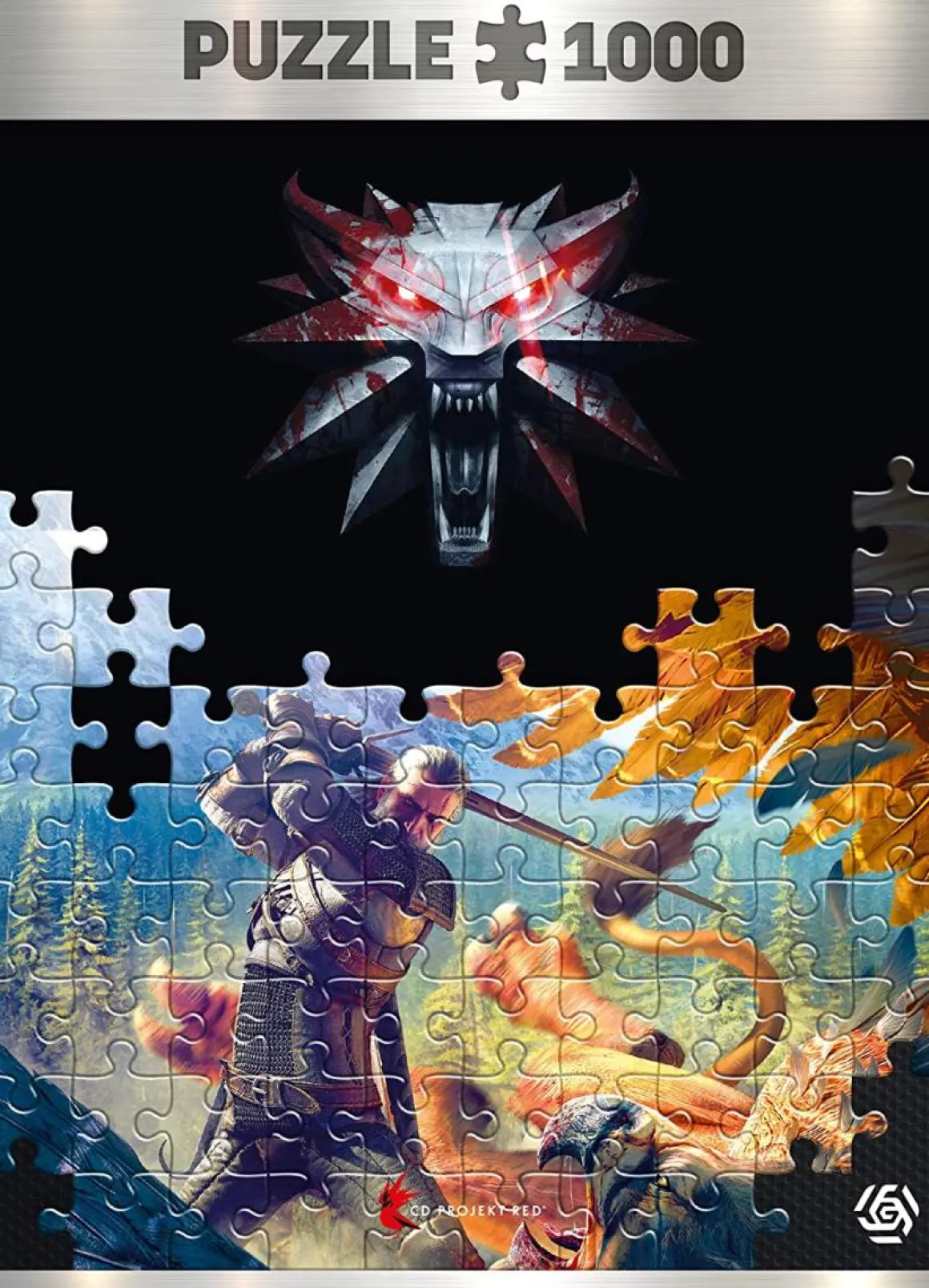 The Witcher: Griffin Fight Puzzle 1000 pièces^CENEGA Cheap
