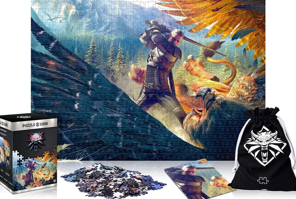 The Witcher: Griffin Fight Puzzle 1000 pièces^CENEGA Cheap