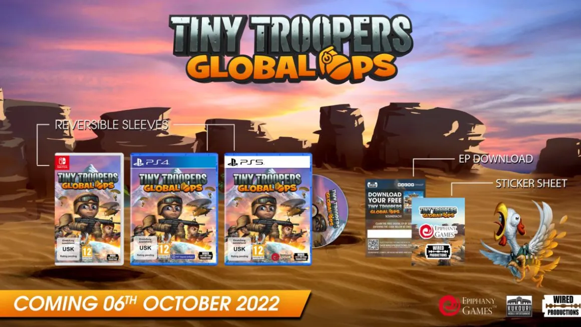 Tiny Troopers: Global Ops Nintendo SWITCH^WIRED PRODUCTION Best