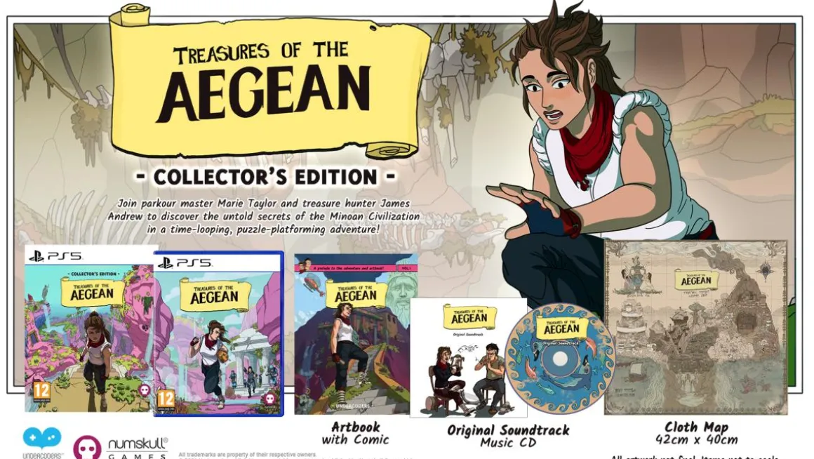 Treasures Of The Aegean Collector's Edition PS5^NUMSKULL Cheap