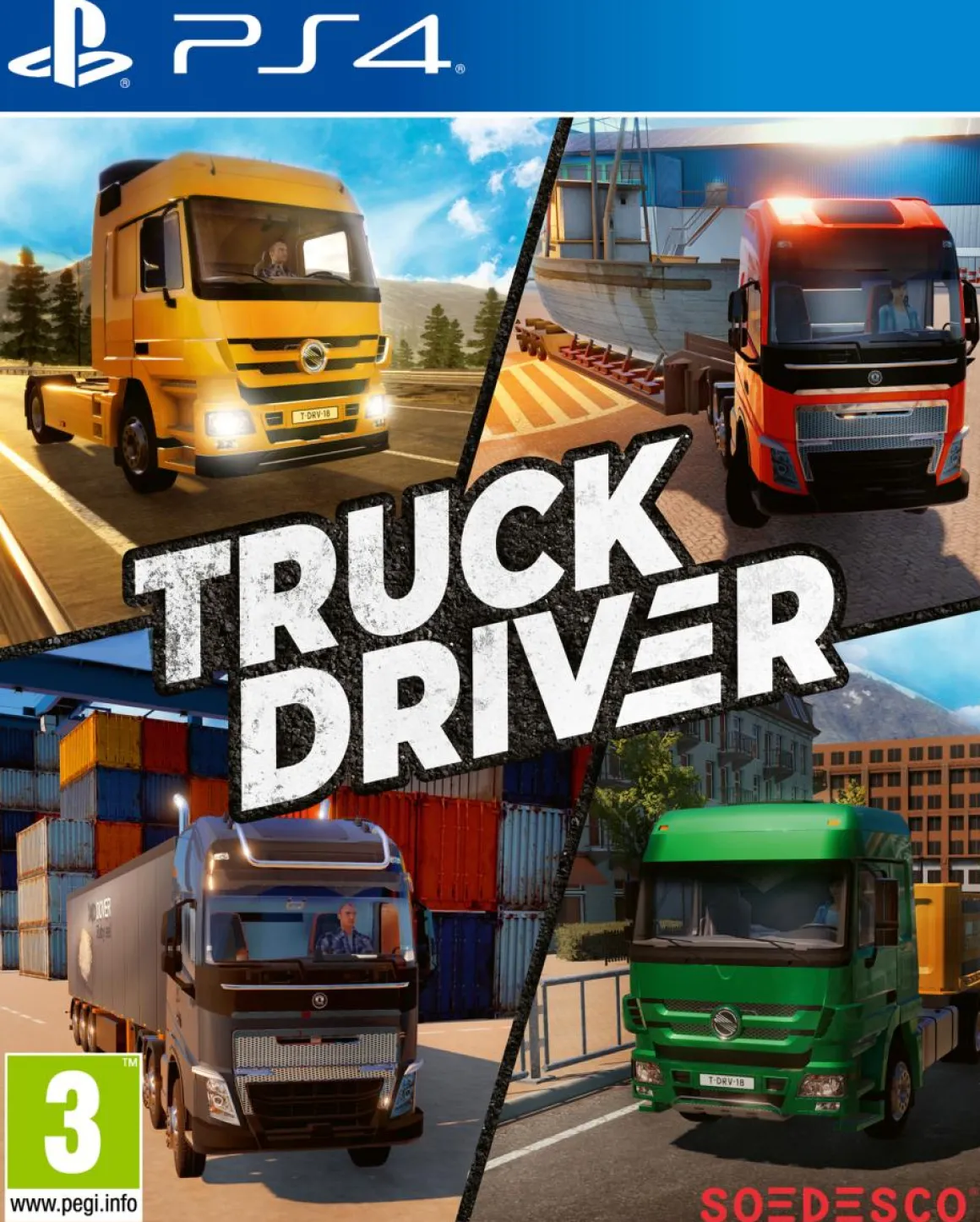 Truck Driver PS4^Soedesco Fashion