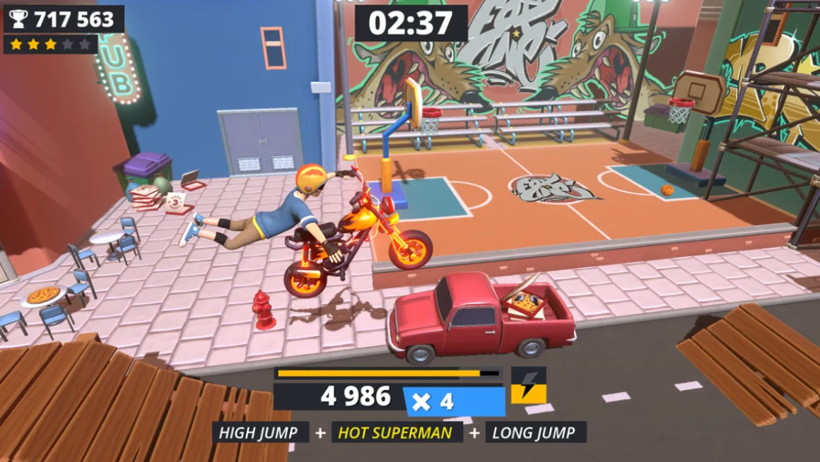 Urban Trial Tricky Deluxe Edition PS4^Red Art Games Hot