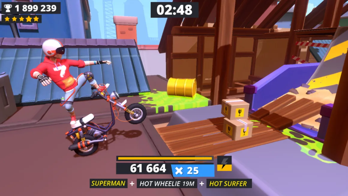 Urban Trial Tricky Deluxe Edition PS4^Red Art Games Hot