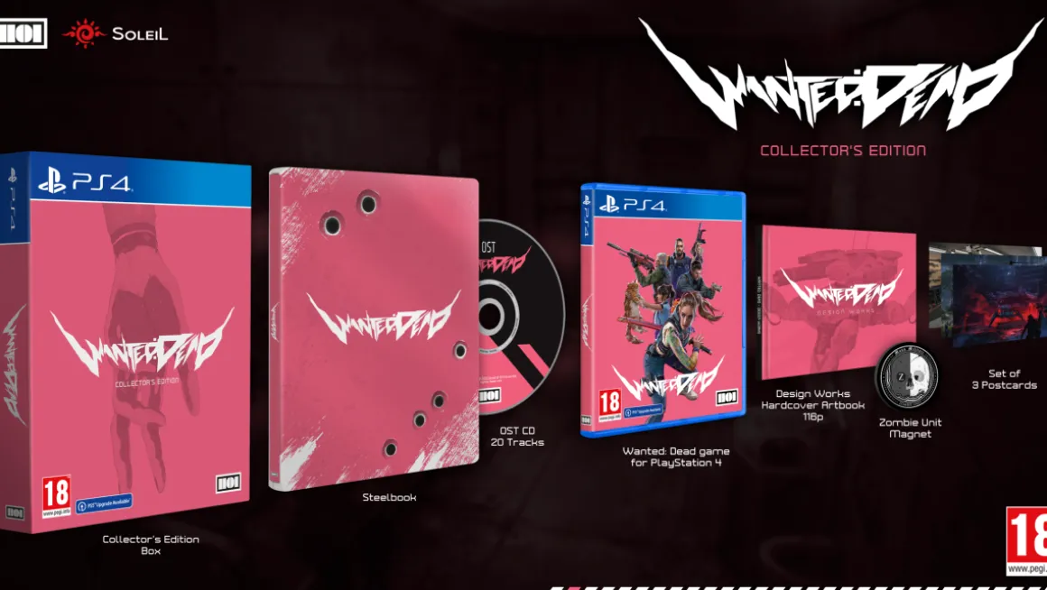 Wanted: Dead Collector's Edition PS4^110 Industries Best