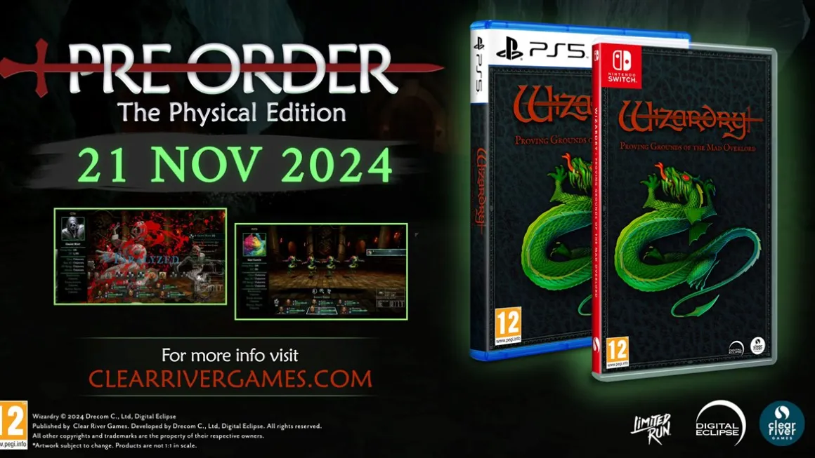 Wizardry Proving Grounds of the Mad Overlord Playstation 5^Clear River Games Shop