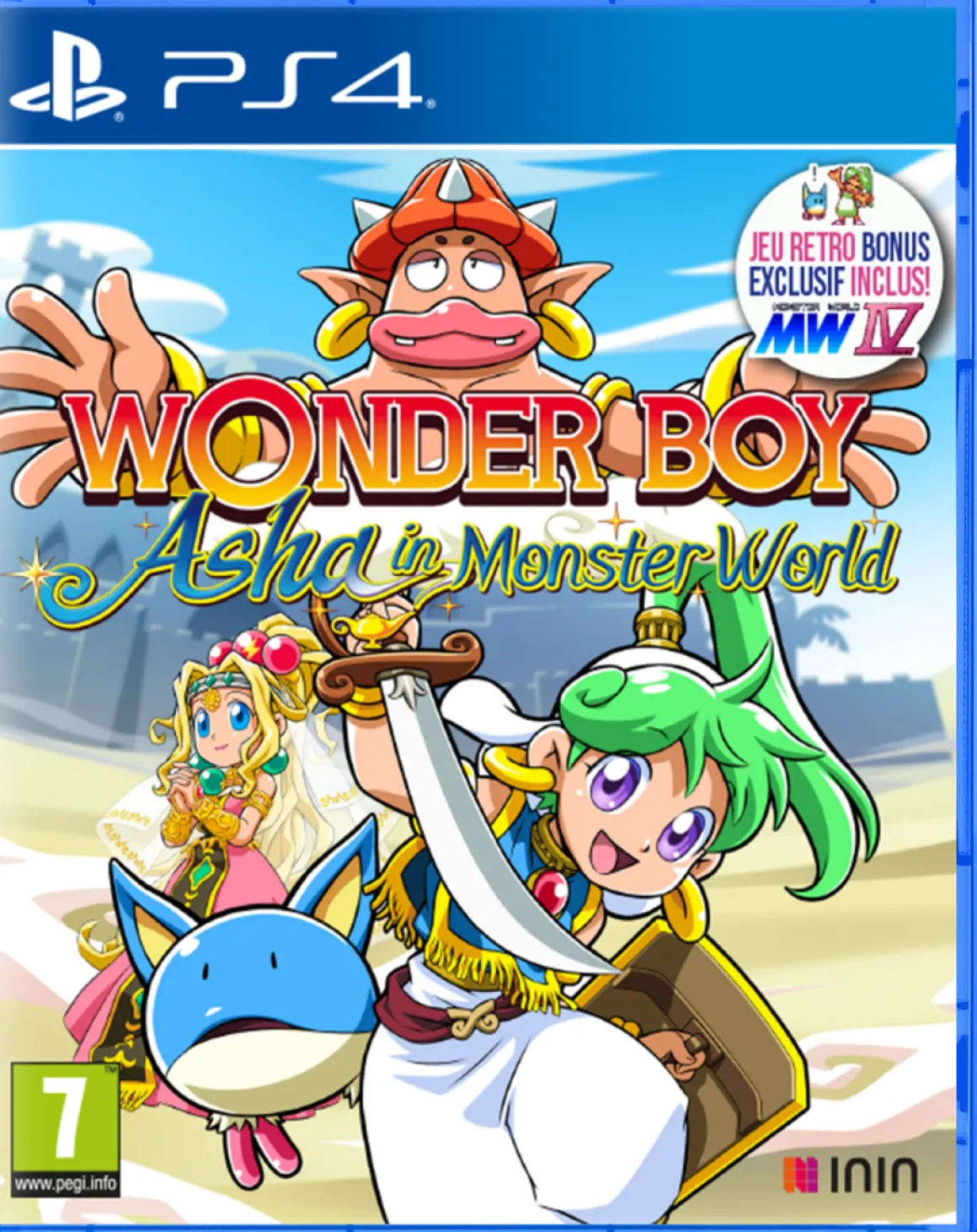 Wonder Boy Asha In Monster World PS4^ININ Store