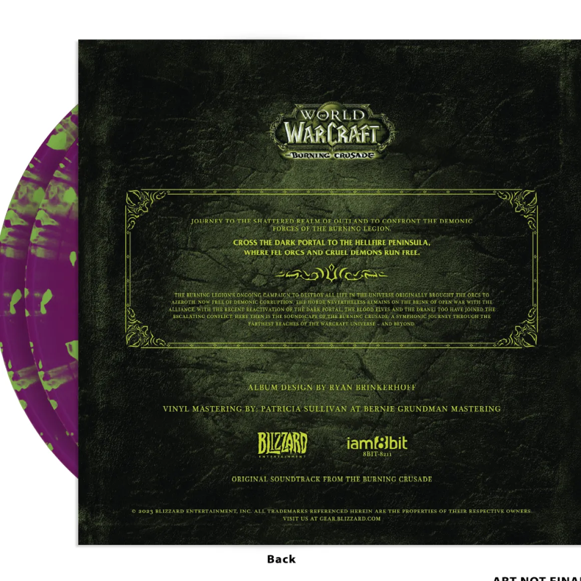 World Of Warcraft: The Burning Crusade Vinyle 2LP^iam8bit Shop