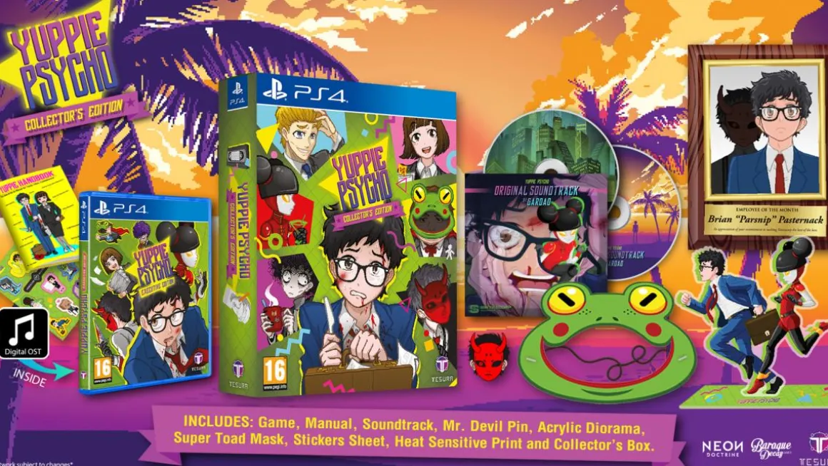 Yuppie Psycho Collector's Edition PS4^TESURA Hot